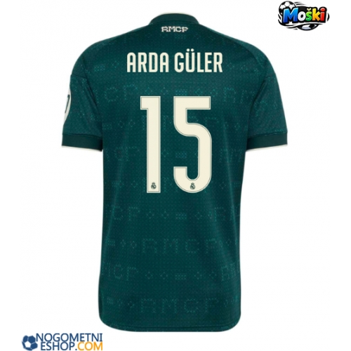 Moški Nogometni dresi Real Madrid Arda Guler #15 Gostujoči 2026-27 Kratek Rokav